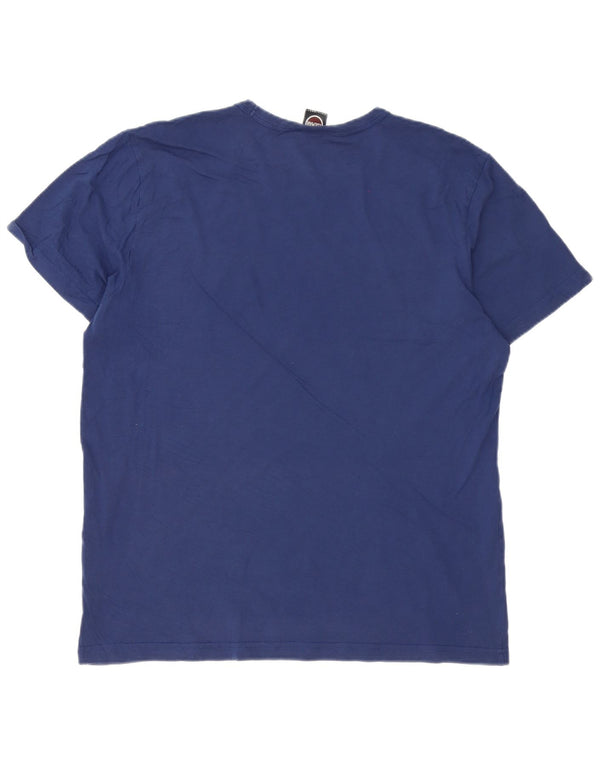 T-shirt grafica da uomo con vestibilità regolare Colmar, blu medio