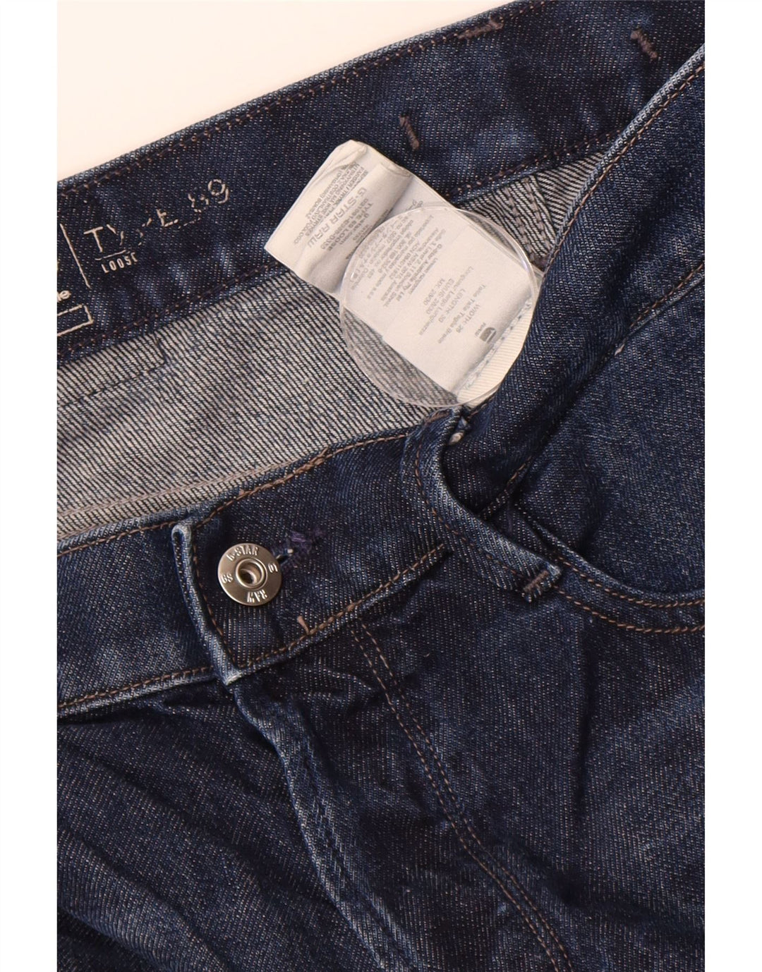 G-STAR Mens Straight Jeans W26 L30 Blue Cotton Vintage G-Star and Second-Hand G-Star from Messina Hembry 