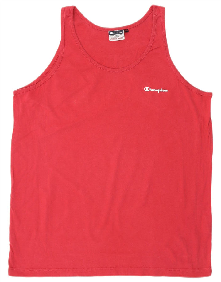 Canotta da donna CHAMPION UK 20 2XL Cotone rosa
