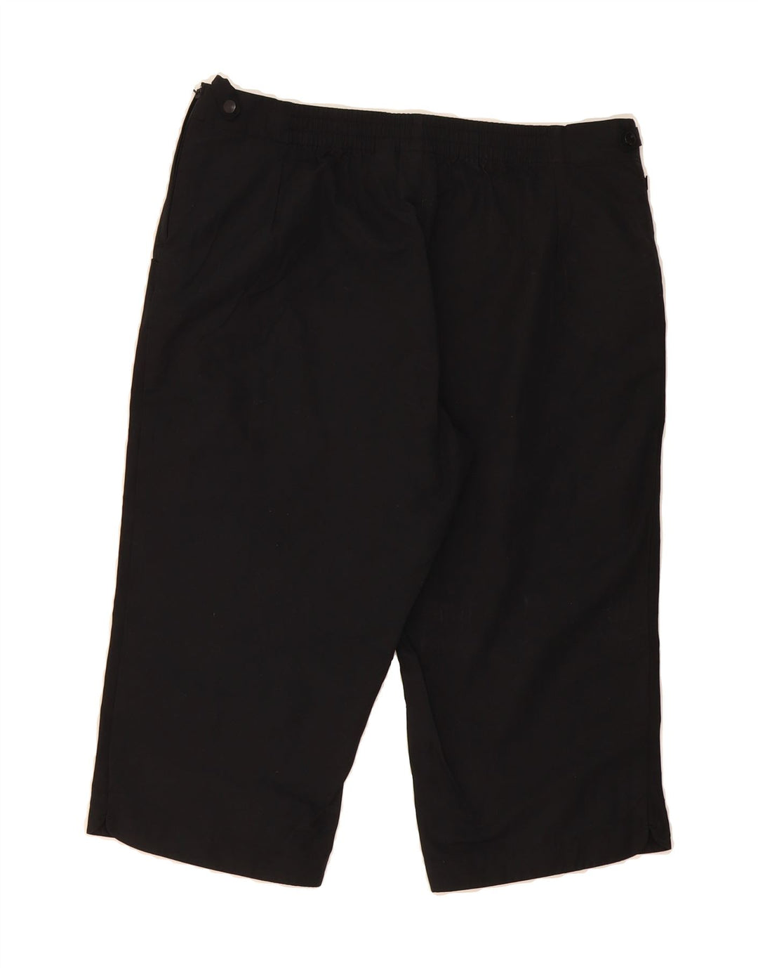 ADIDAS Womens Bermuda Shorts UK 14 Medium  Black Cotton Vintage Adidas and Second-Hand Adidas from Messina Hembry 