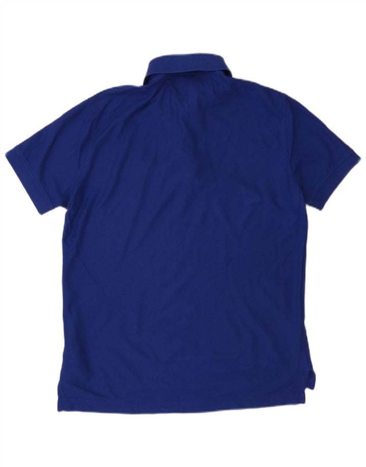 TOMMY HILFIGER Polo da uomo vestibilità regolare in cotone blu medio