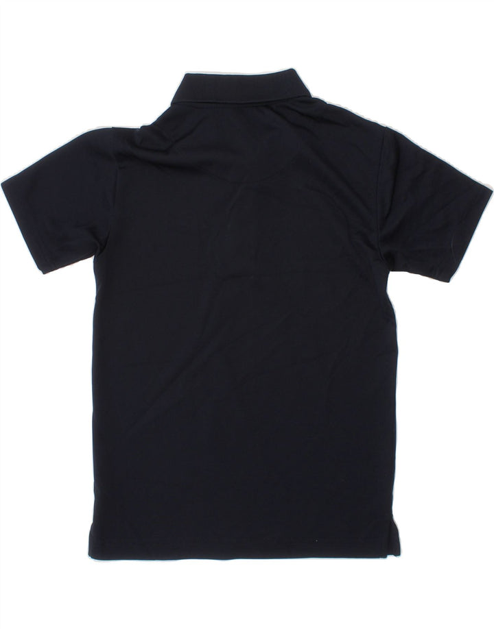 IZOD Boys Polo Shirt 7-8 Years Small  Navy Blue Polyester Vintage Izod and Second-Hand Izod from Messina Hembry 