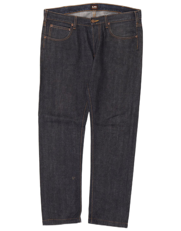 Jeans dritti da uomo Lee Daren W34 L32 cotone blu navy