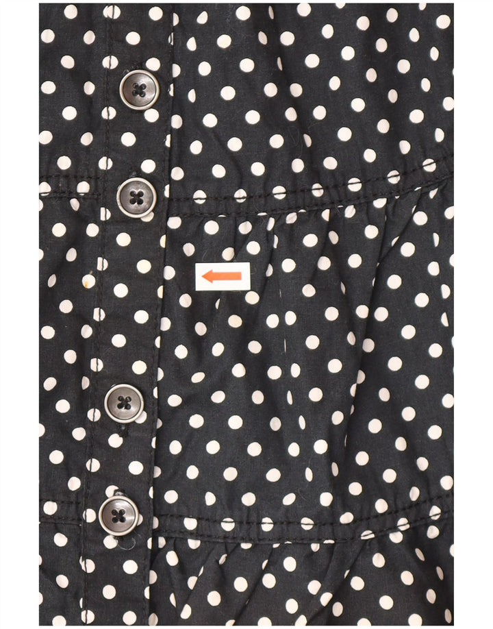 Okay Gonna a trapezio regolare da donna EU 36 piccola W25 cotone nero a pois