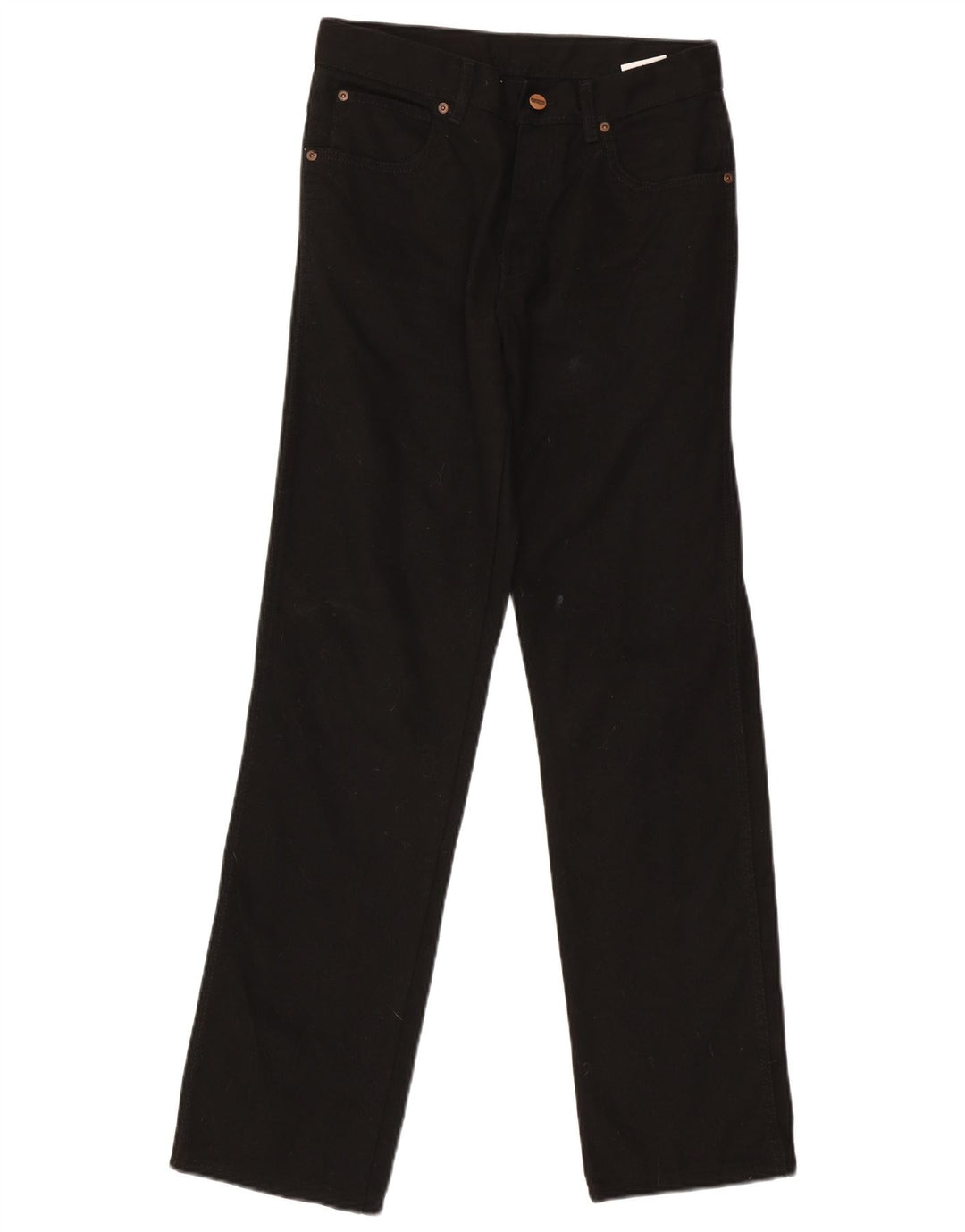 Jeans dritti da uomo Wrangler W30 L31 cotone nero
