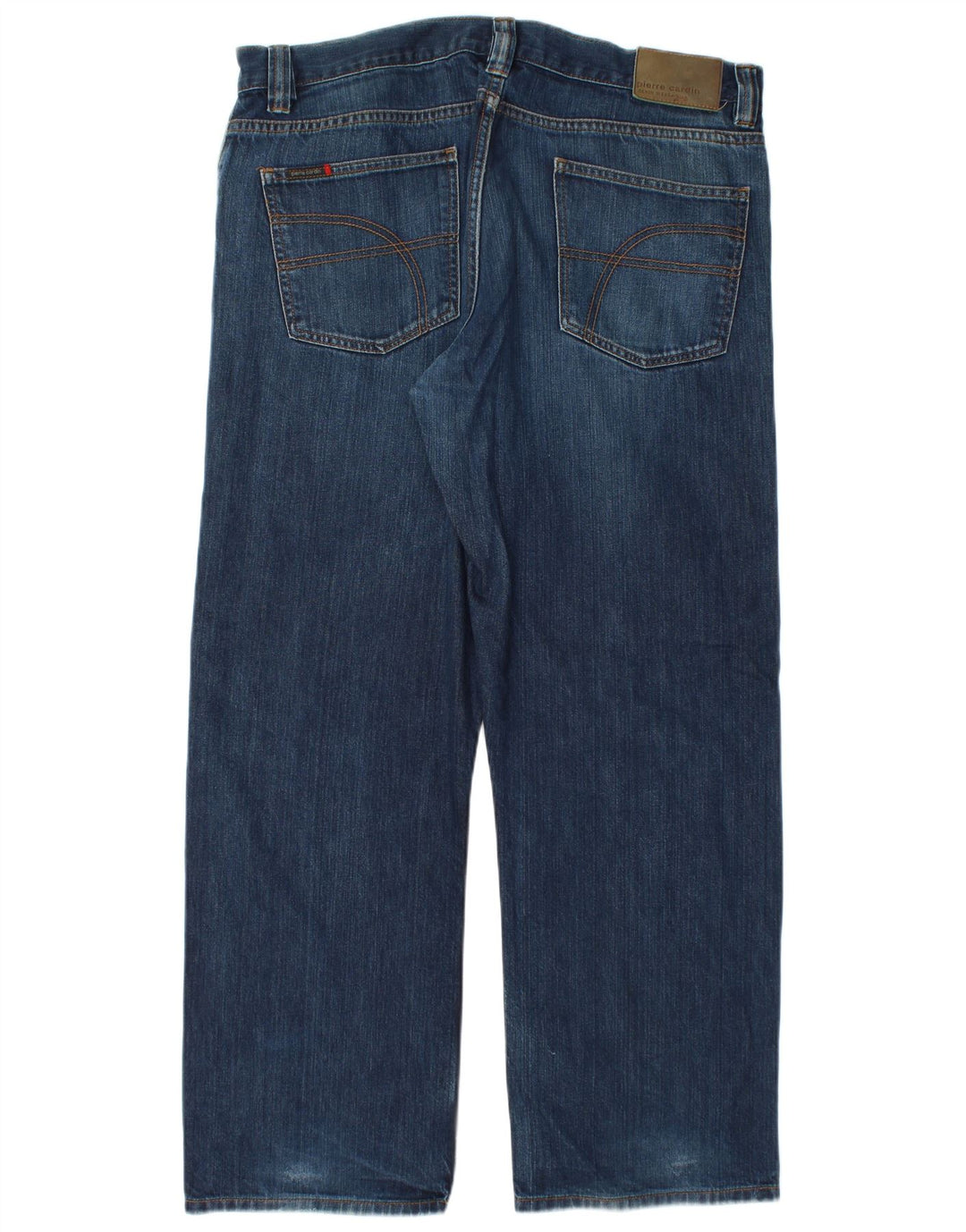 Jeans dritti da uomo Pierre Cardin W38 L30 cotone blu