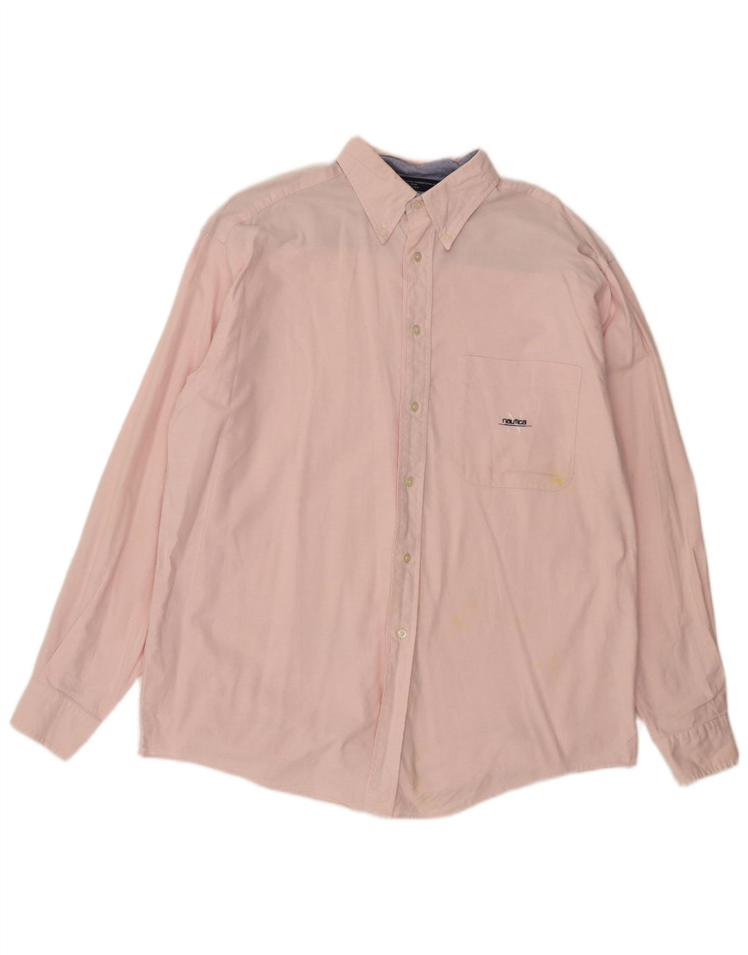 Camicia da uomo Nautica Large in cotone rosa
