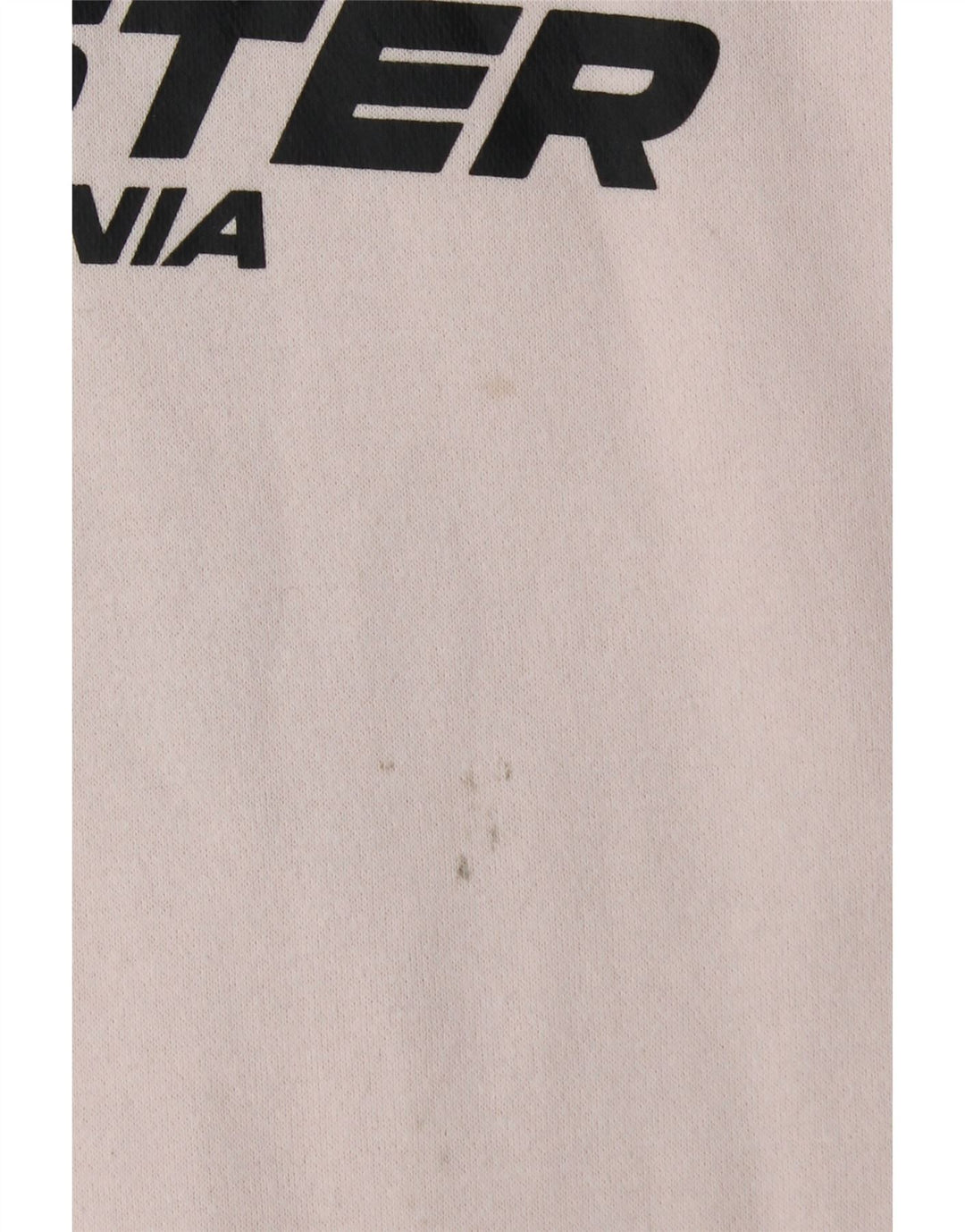 Maglione con cappuccio grafico da uomo HOLLISTER grande in cotone color block bianco