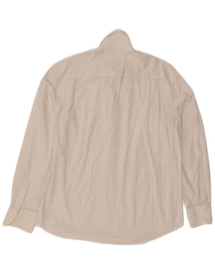 Camicia da uomo Luciano Soprani a quadri bianchi grandi