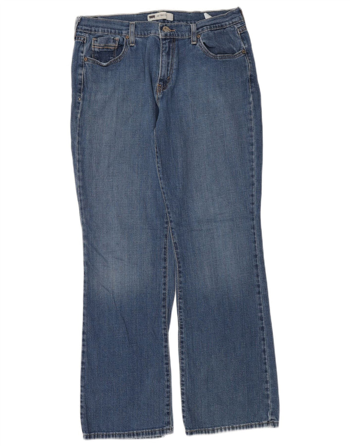 Jeans Levi's 515 Bootcut da donna W31 L32 in cotone blu