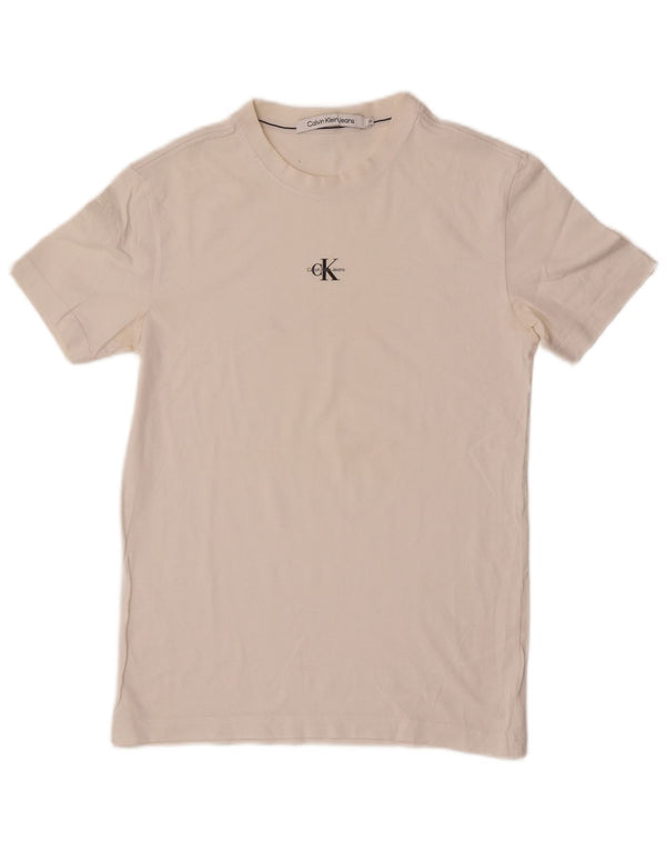 Maglietta da uomo Calvin Klein Jeans XS bianca