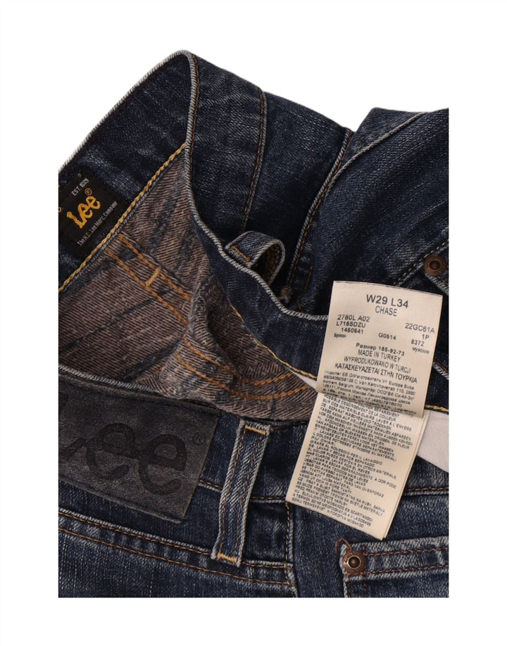 Jeans affusolati Lee Chase da uomo W29 L31 in cotone blu