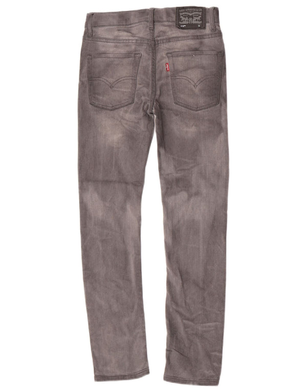 Levi's Ragazzi 510 Jeans Skinny 9-10 Anni W25 L26 Cotone Grigio