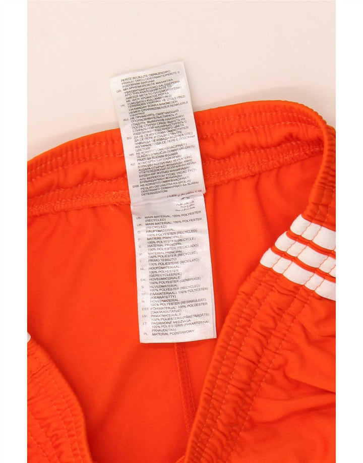 Pantaloncini sportivi Adidas Aeroready da uomo piccoli in poliestere arancione