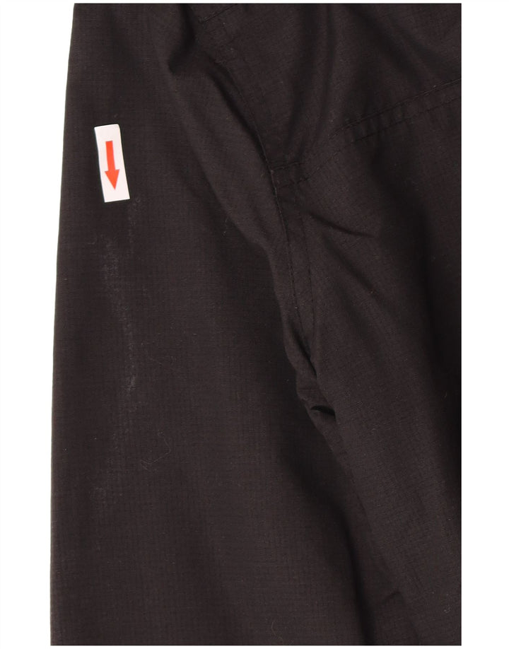 Giacca a vento con cappuccio da donna Superdry UK 10 Small nylon nero