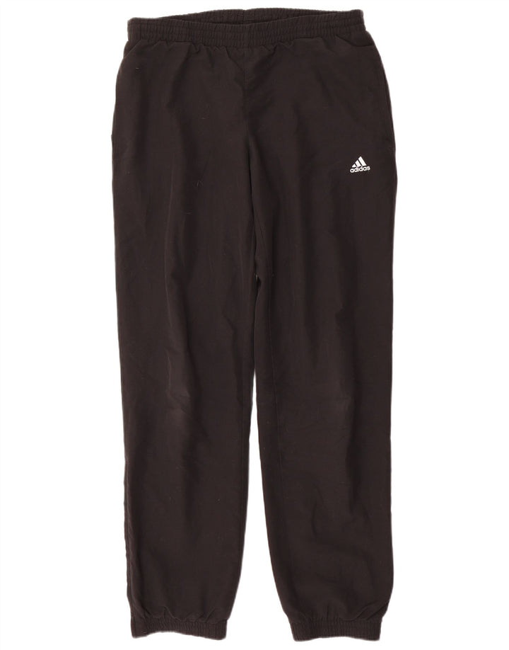 Pantaloni da tuta da uomo Adidas Joggers piccoli in poliestere nero