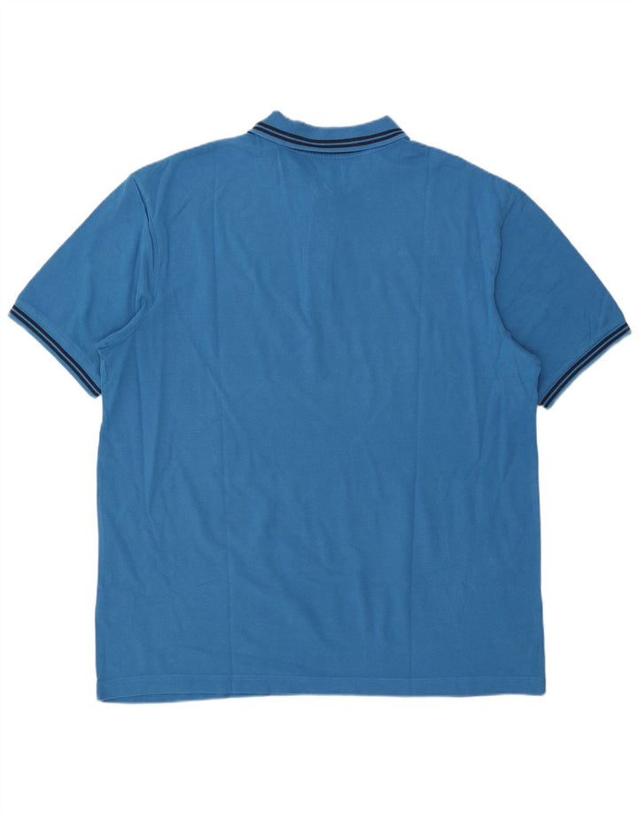 Polo Kappa Uomo 3XL Cotone Blu