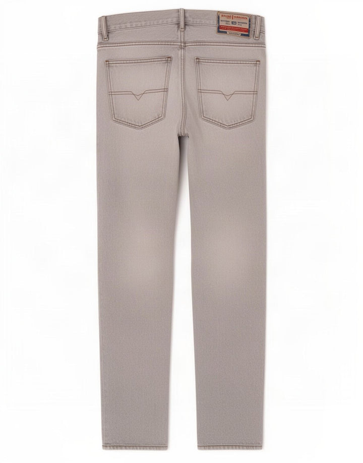 Jeans dritti da uomo Diesel W31 L30 cotone grigio