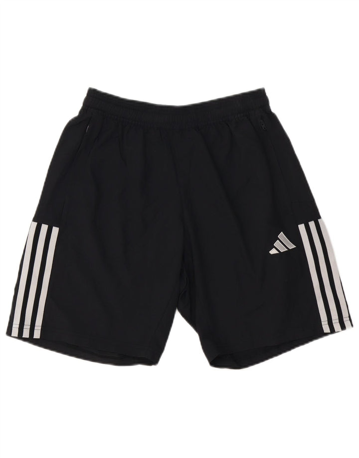 Pantaloncini sportivi da uomo Adidas Small neri in poliammide