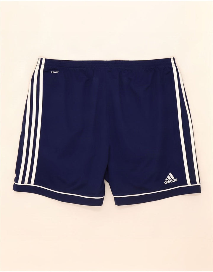 Pantaloncini sportivi Adidas Aeroready da uomo 2XL poliestere blu navy