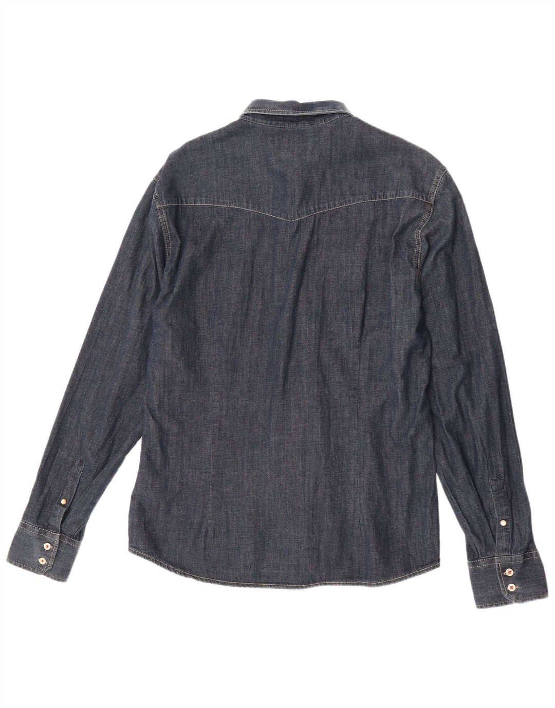 Camicia di jeans da uomo Energie XL in cotone blu