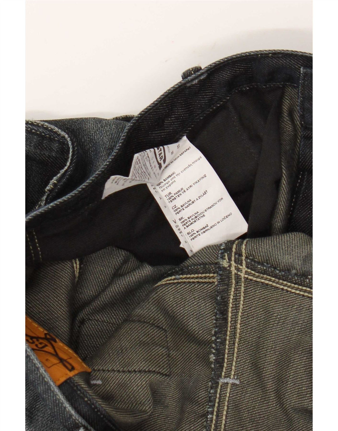 Jeans dritti cargo da uomo G-Star W33 L32 cotone blu navy