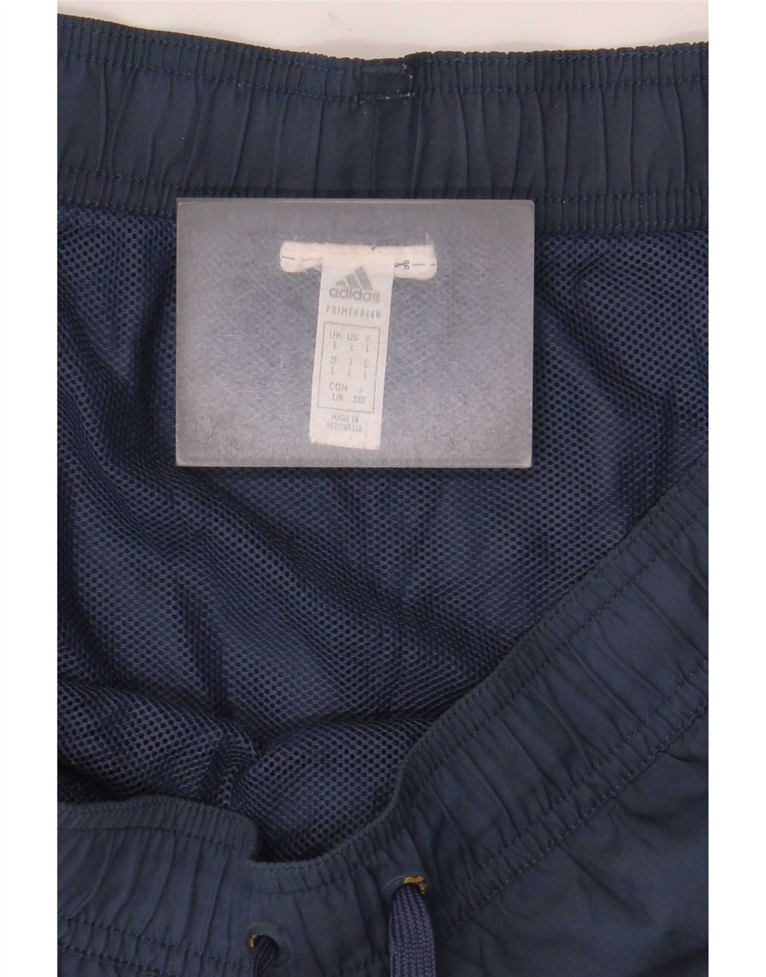 Pantaloncini sportivi Adidas da uomo grandi blu navy