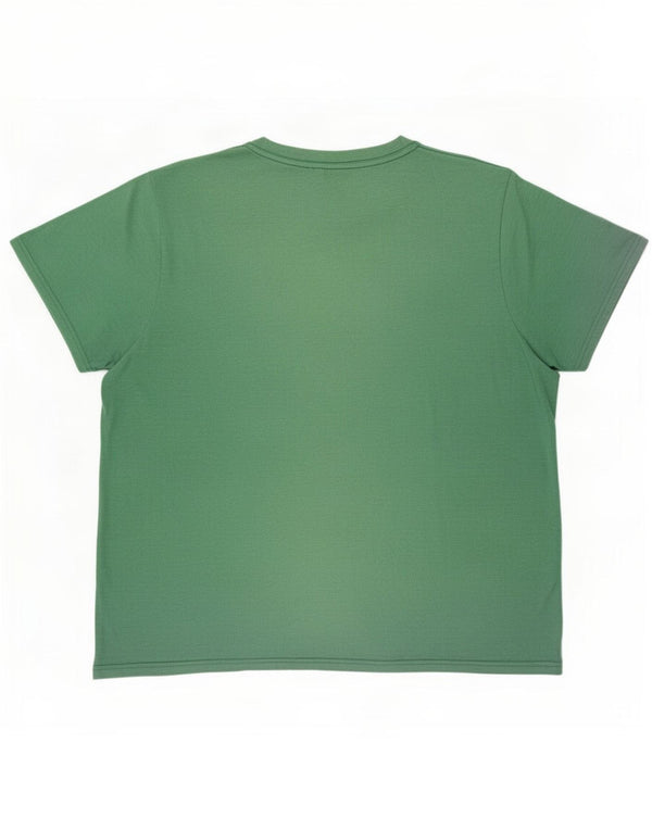 T-shirt da uomo Weird Fish Top 3XL cotone verde