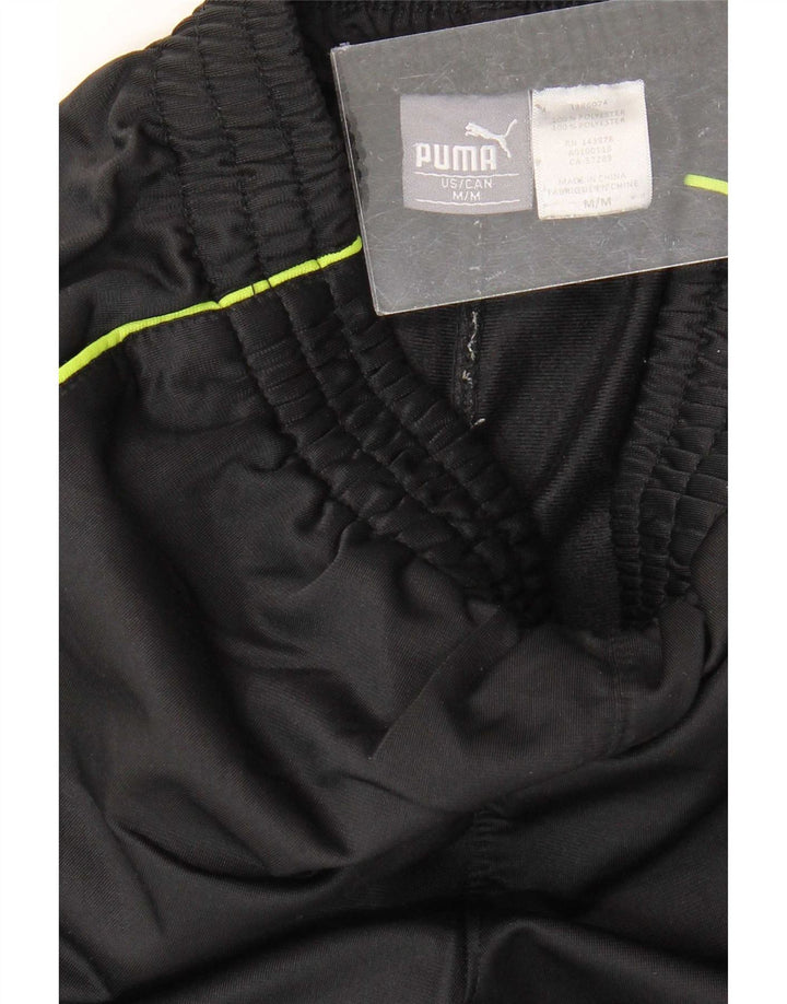 Pantaloni della tuta da ragazzo Puma 7-8 anni Poliestere color block medio nero