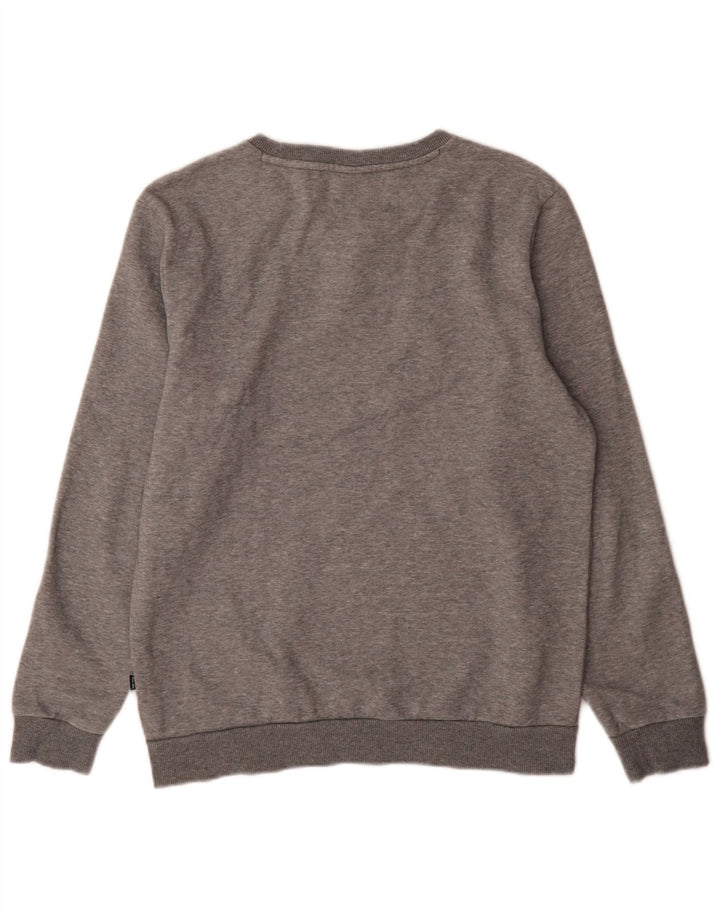 Felpa grafica da uomo Puma Maglione piccolo grigio