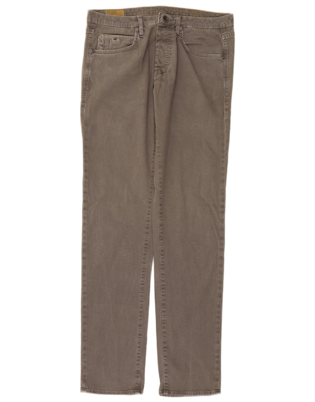 Pantaloni Casual Slim Uomo Gas W33 L34 Cotone Grigio