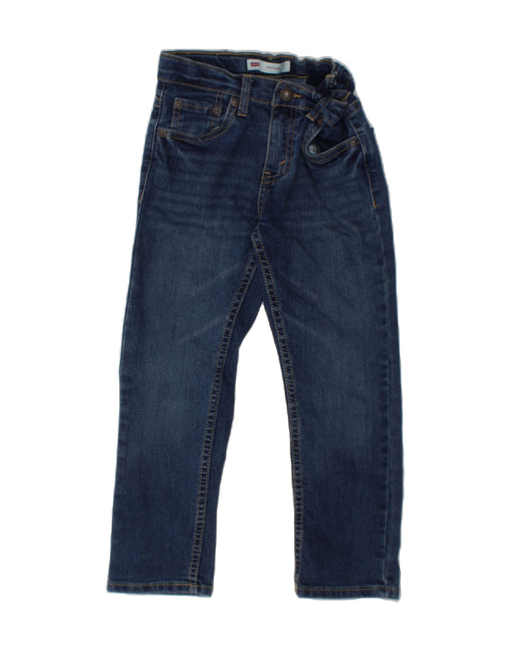 LEVI'S Boys 511 Slim Jeans 5-6 Years W22 L19 Blue Cotton Vintage Levi's and Second-Hand Levi's from Messina Hembry 