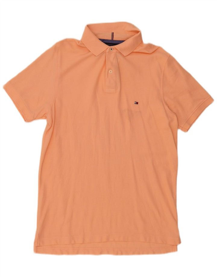 TOMMY HILFIGER Polo slim fit da uomo grande arancione