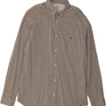 JACK & JONES Mens Slim Shirt XL Grey Cotton Vintage Jack & Jones and Second-Hand Jack & Jones from Messina Hembry 