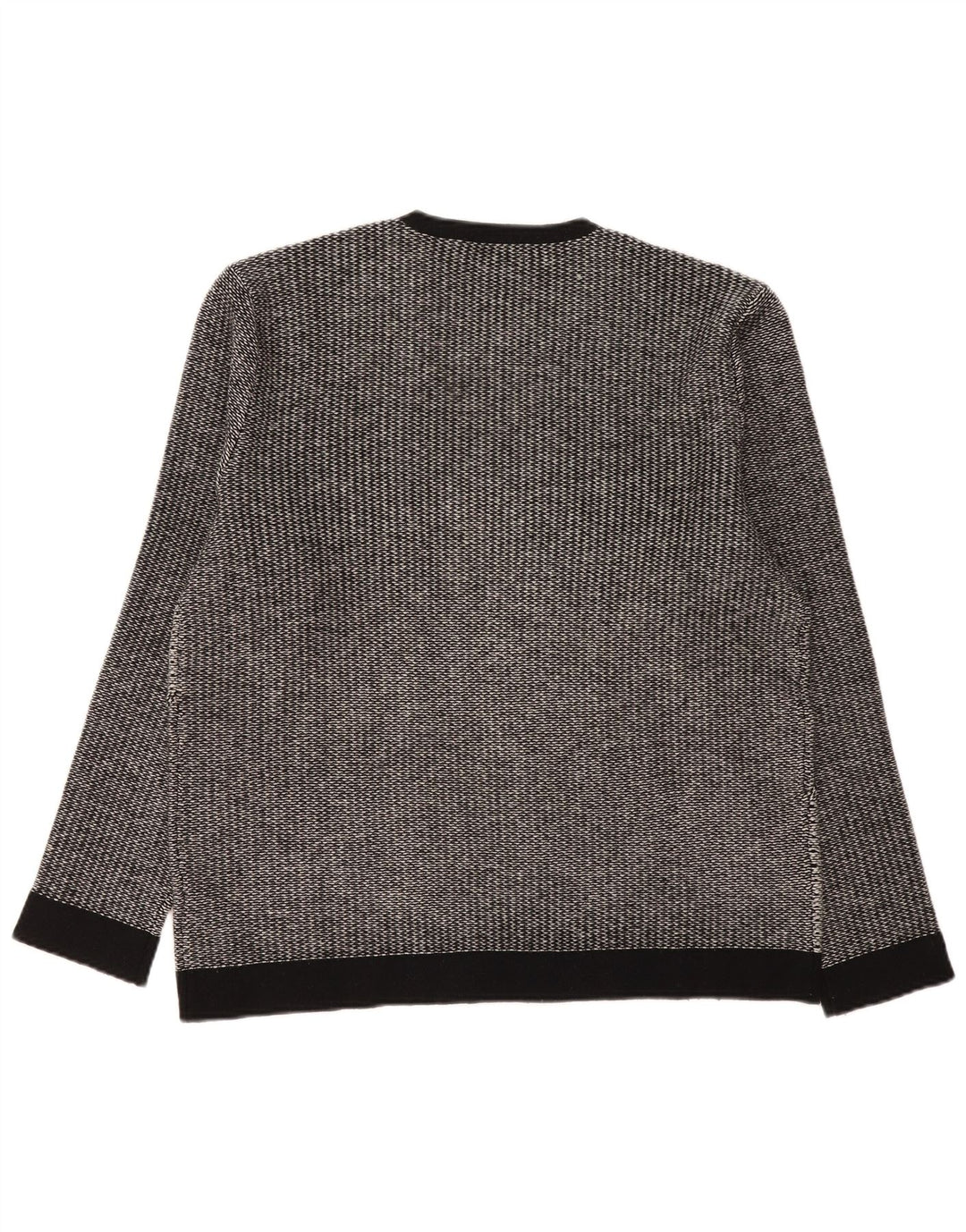 Calvin Klein Uomo Maglione Girocollo Maglione XL Grigio Colorblock Lana