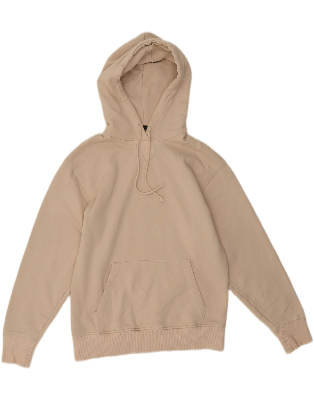 Maglione oversize con cappuccio da donna Zara UK 10 piccolo beige