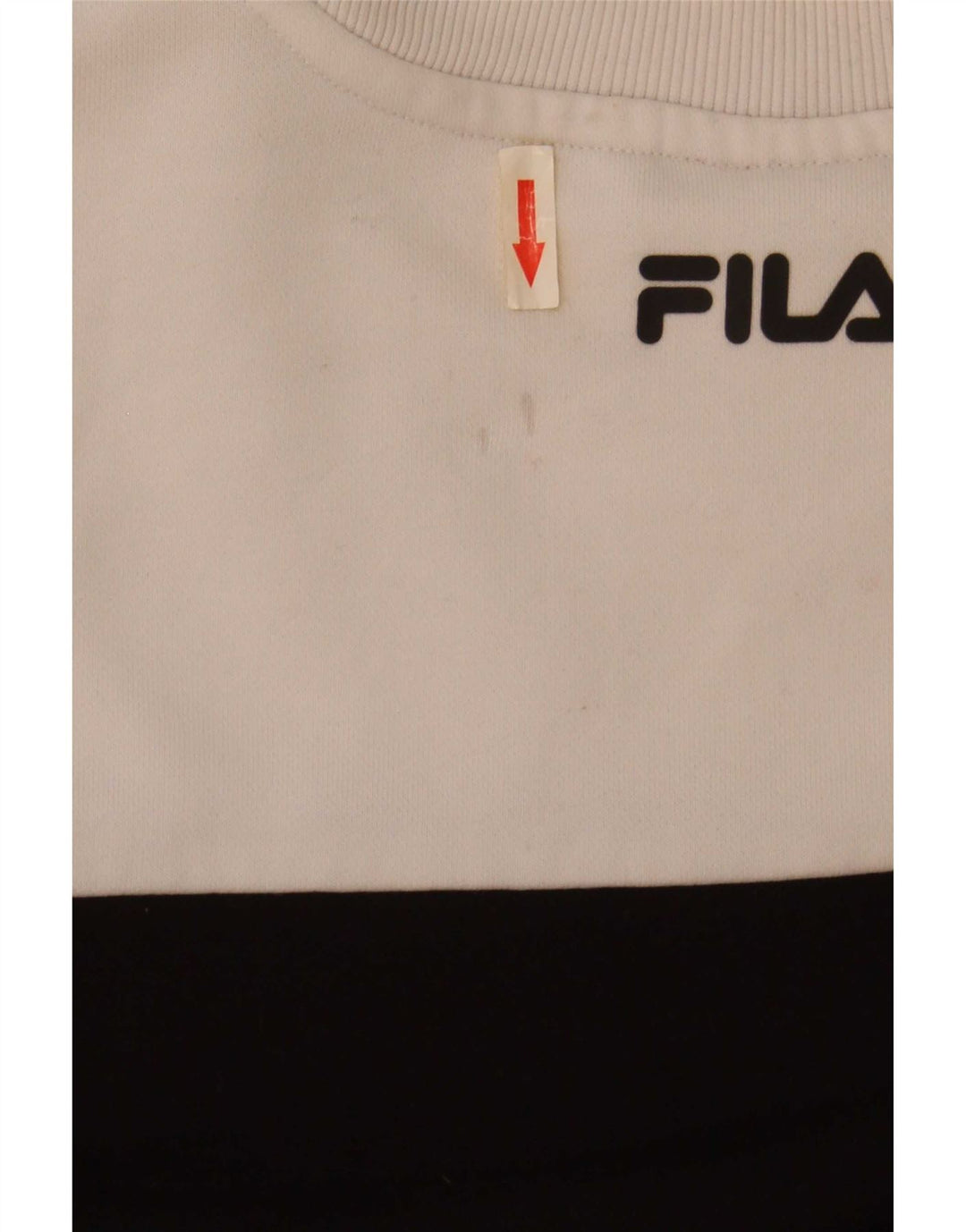 Felpa grafica da donna Fila Maglione UK 14 medio multicolore