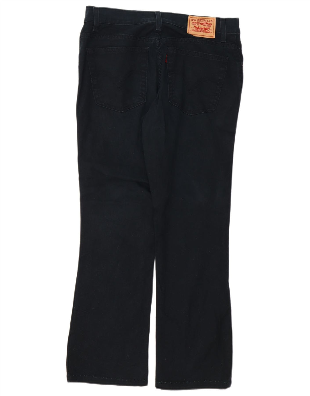 LEVI'S Jeans da donna 550 dalla vestibilità rilassata Bootcut US 8 Medio W32 L28 Nero
