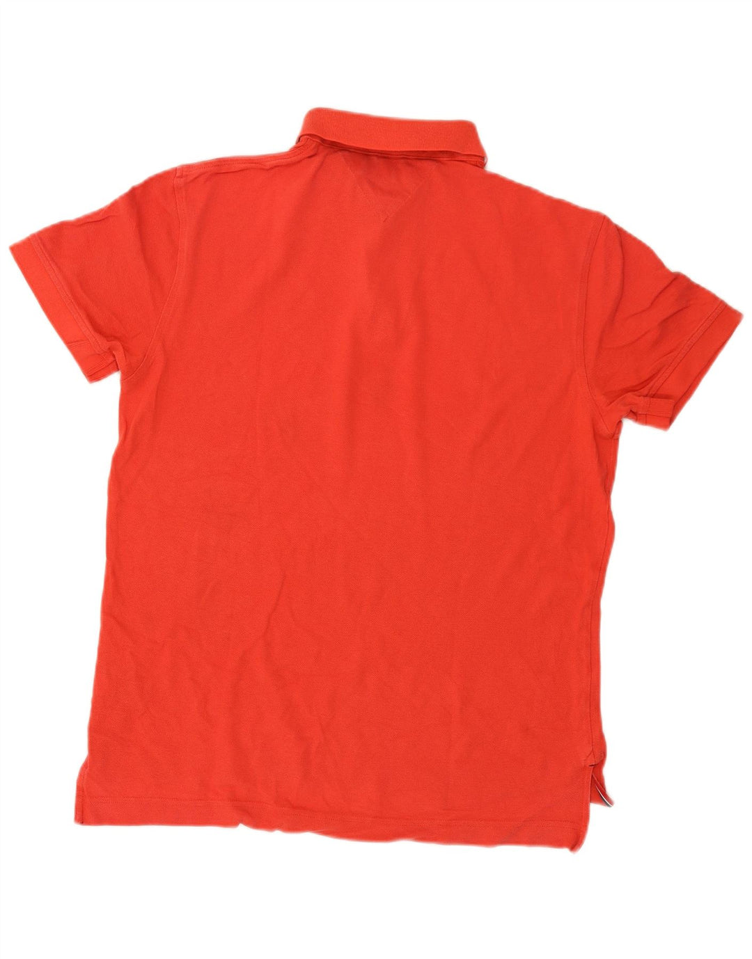 Polo da uomo Tommy Hilfiger vestibilità classica in cotone rosso medio