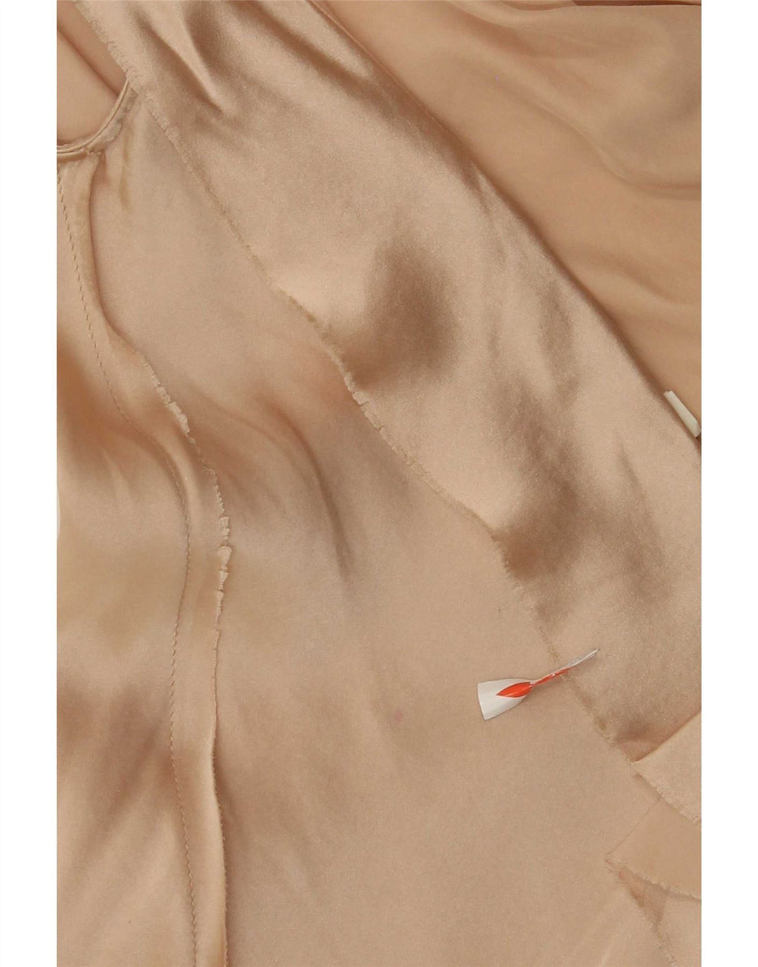 Top Blusa Donna Liu Jo IT 42 Beige Medio Seta Colourblock