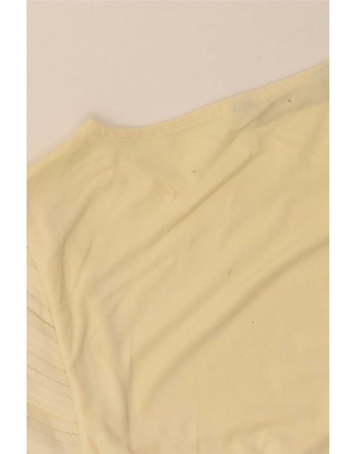 T-shirt da donna Ralph Lauren Top UK 10 piccola gialla