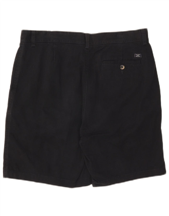 Pantaloncini chino da uomo Marks & Spencer W36 grandi in cotone blu navy