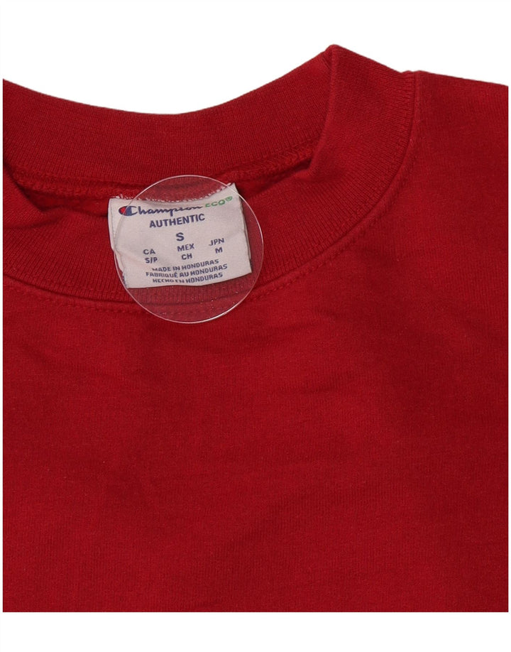 Felpa da uomo Champion Small in cotone bordeaux