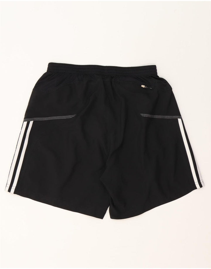 Pantaloncini sportivi Adidas Climalite da uomo medio poliestere nero