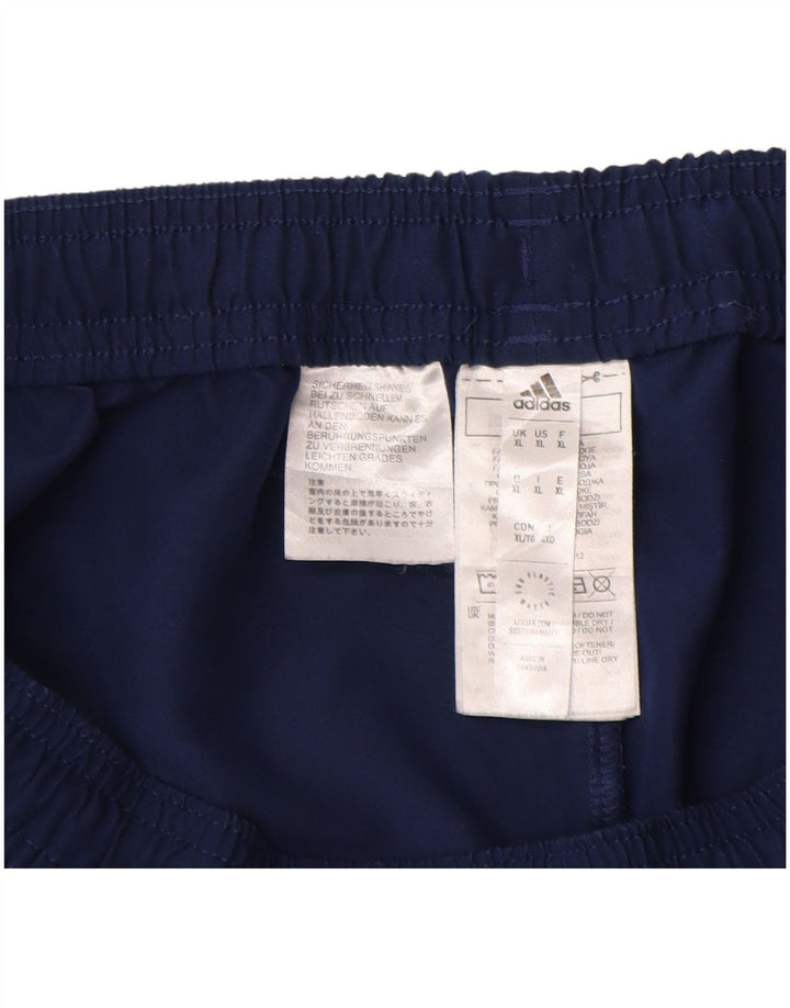 Pantaloni da tuta ADIDAS Aeroready da uomo XL poliestere blu navy