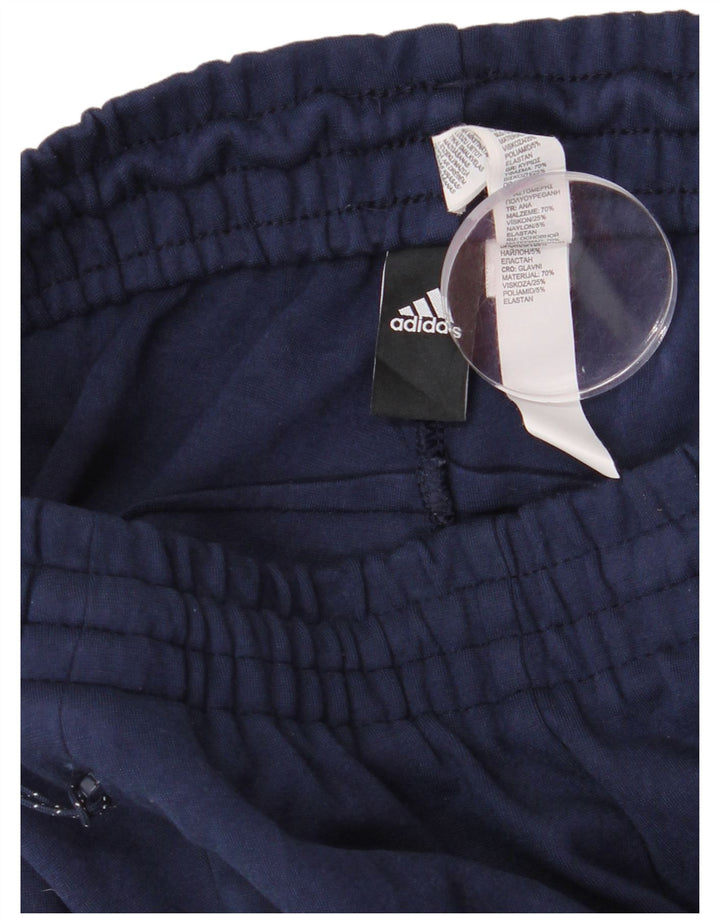 Pantaloni da tuta da uomo Adidas Joggers Small Blu Navy in viscosa