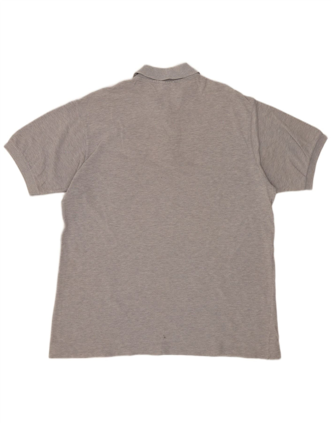 Polo da uomo LACOSTE taglia 6 XL in cotone grigio