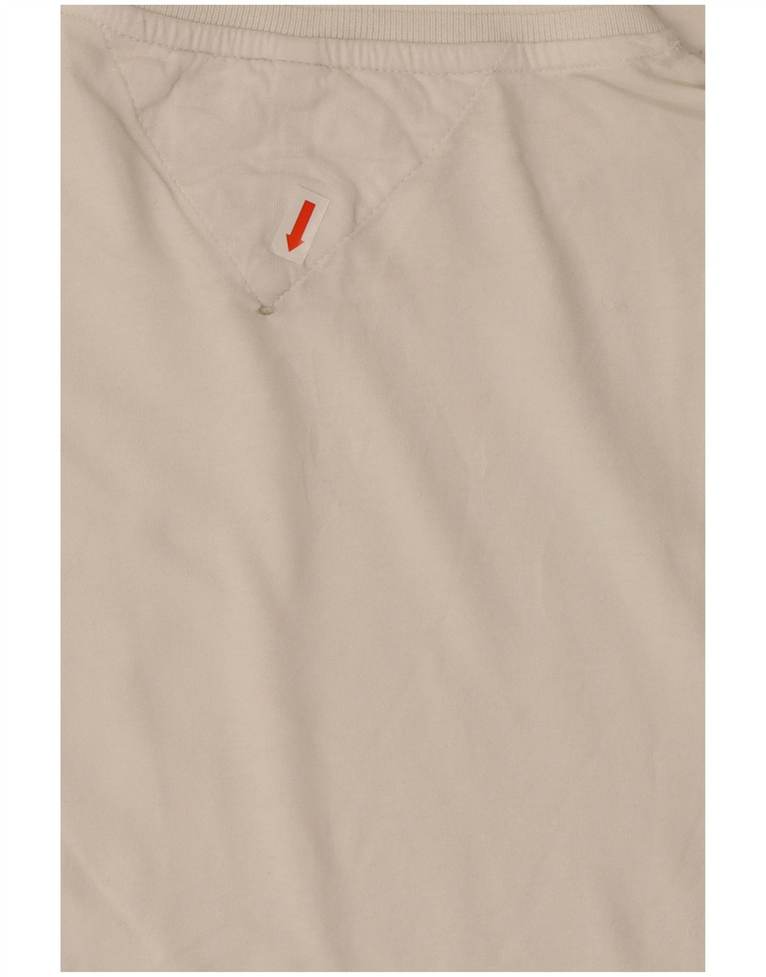 TOMMY HILFIGER T-shirt da donna Top UK 10 piccola cotone bianco