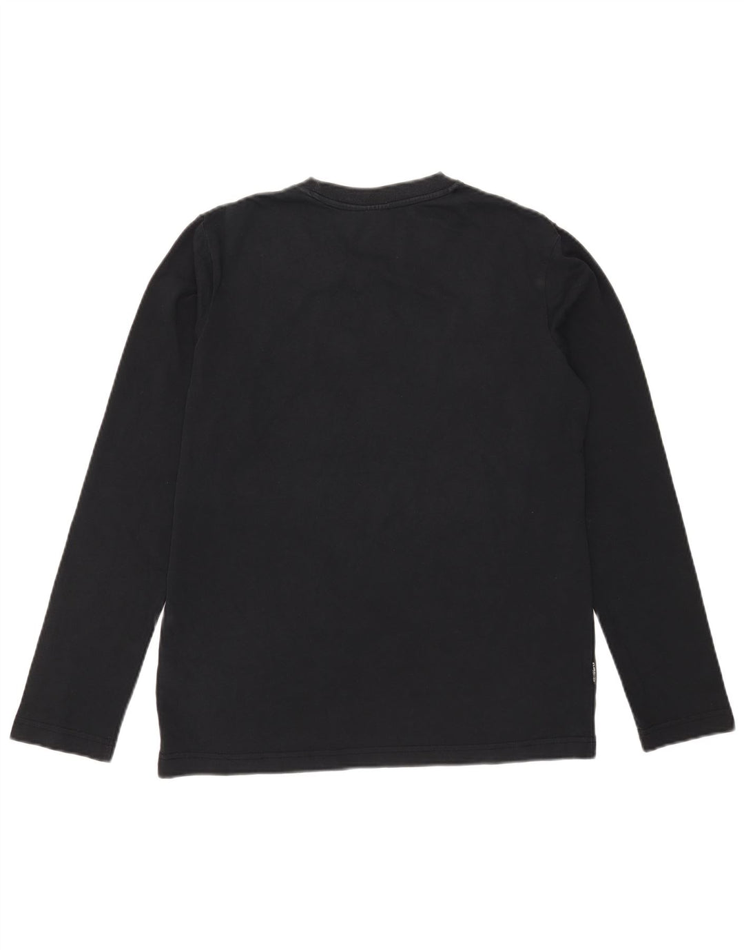 Adidas Uomo Graphic Top Manica Lunga Medio Blu Navy