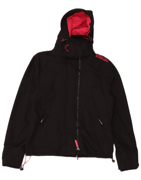 Giacca a vento da donna The Windcheater SUPERDRY UK 14 grande nera
